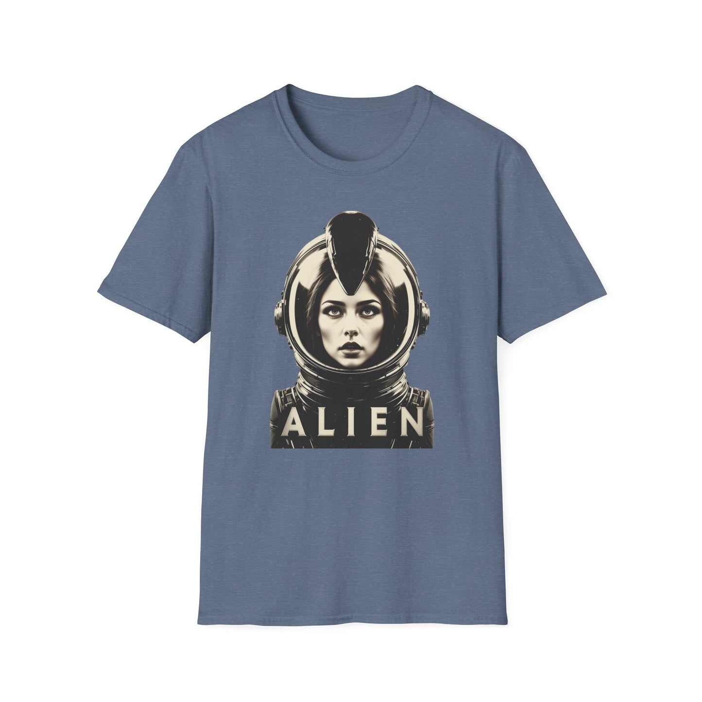 Retro Alien Graphic T-Shirt, Retro Horror Movie Shirt, Birthday Housewarming Gifts, Vintage Retro Graphic Alien T-Shirt, Inspirational Quote