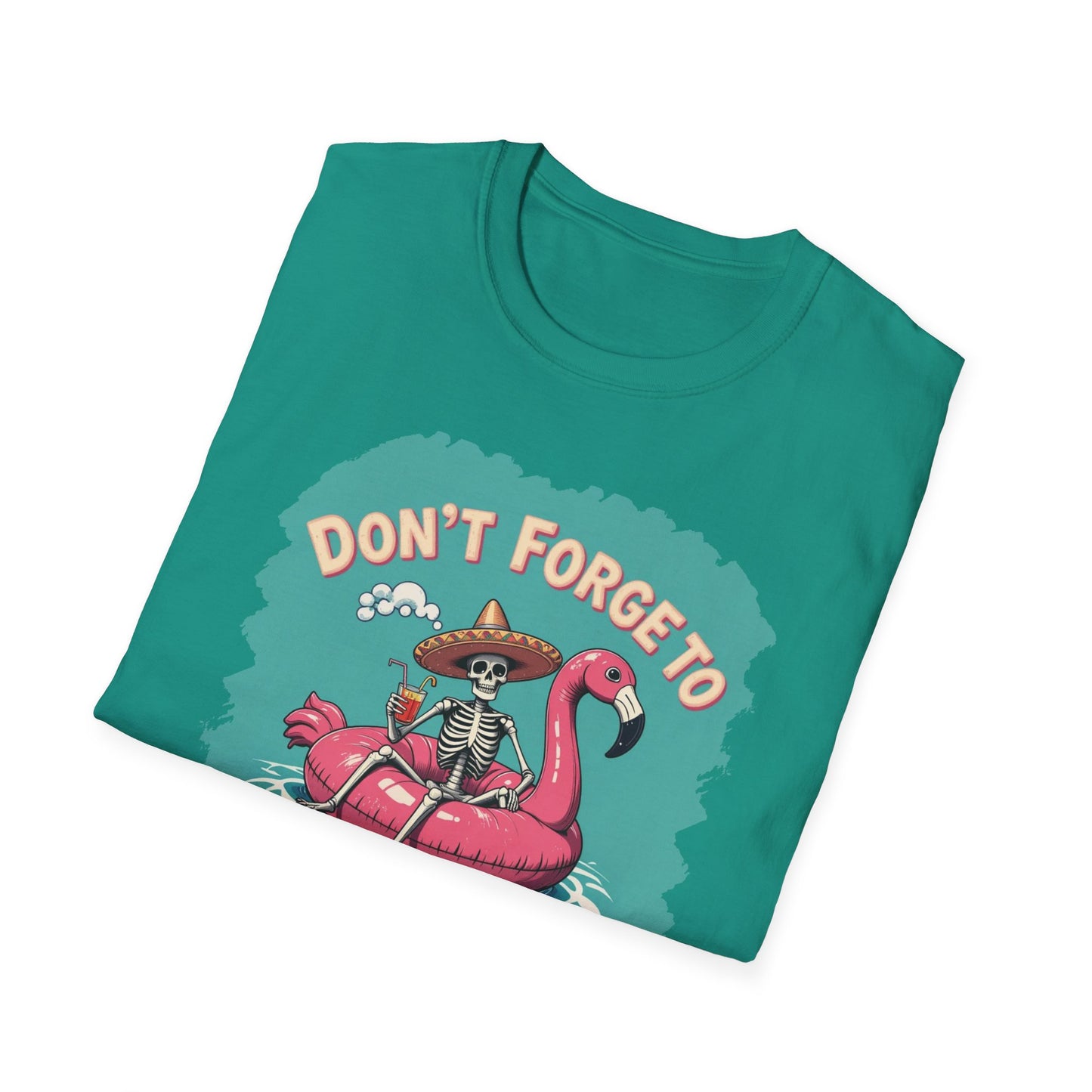Don't Forget to Stay Salty Shirt, Salty Skeleton Shirt, Beach Shirt, Stay Salty T-Shirt, Shirts for Women, Holiday Shirt, Inspirational Gift