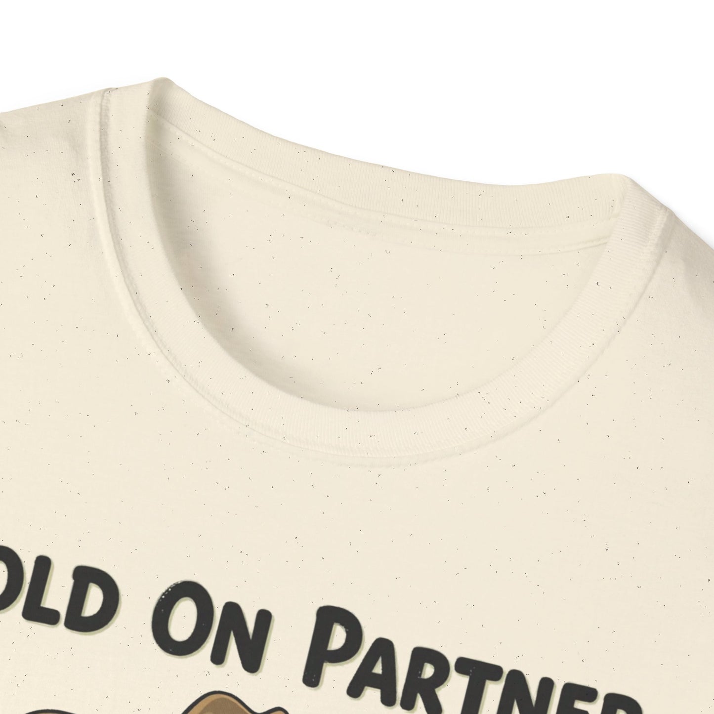 Hold on Partner I'm Overstimulated T-Shirt, Western Cowboy Frog Tshirt, Cute Animal Tee, Funny Frog Meme Shirt, Shirt Gift for Animal Lovers