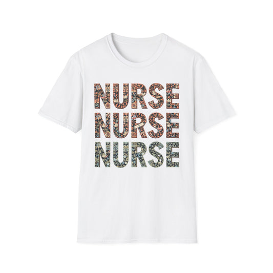 Peds Nurse Crewneck T-Shirt, Nurse Valentine Day Gift Tshirt, Pediatric Healthcare Tee, Nursing Student Shirt, Perfect Shirt Gift for Nurses