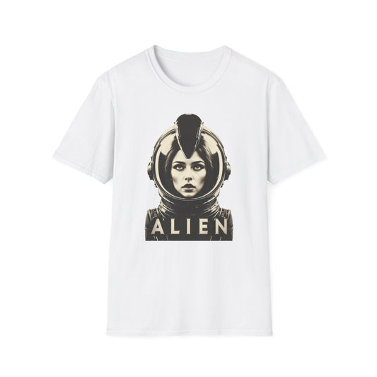 Retro Alien Graphic T-Shirt, Retro Horror Movie Shirt, Birthday Housewarming Gifts, Vintage Retro Graphic Alien T-Shirt, Inspirational Quote